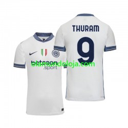 Camisola Inter de Milão Marcus Thuram 9 Homem Equipamento Segundo 2024-2025 Manga Curta